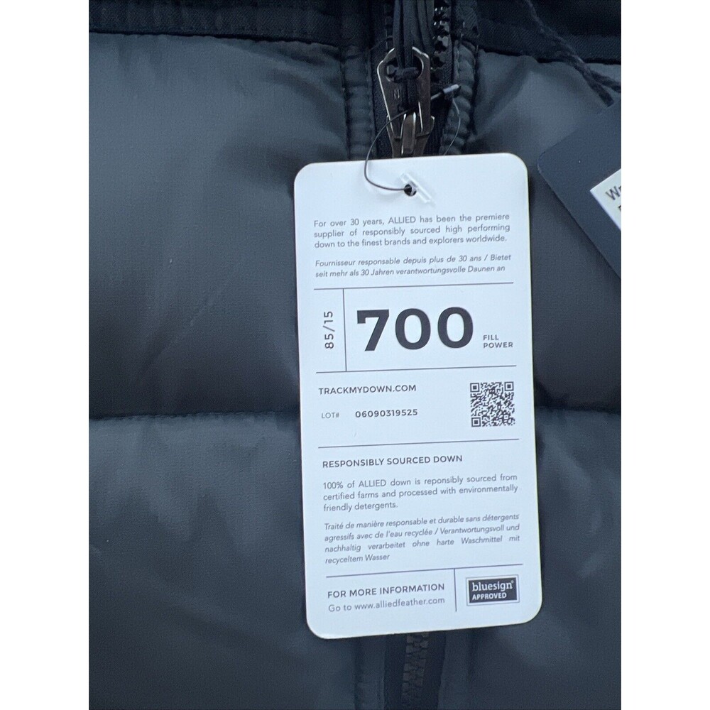 Filson Women's Goose Down‎ Featherweight 700 Hooded Puffer Parka Size XS $295 - Picture 4 of 7